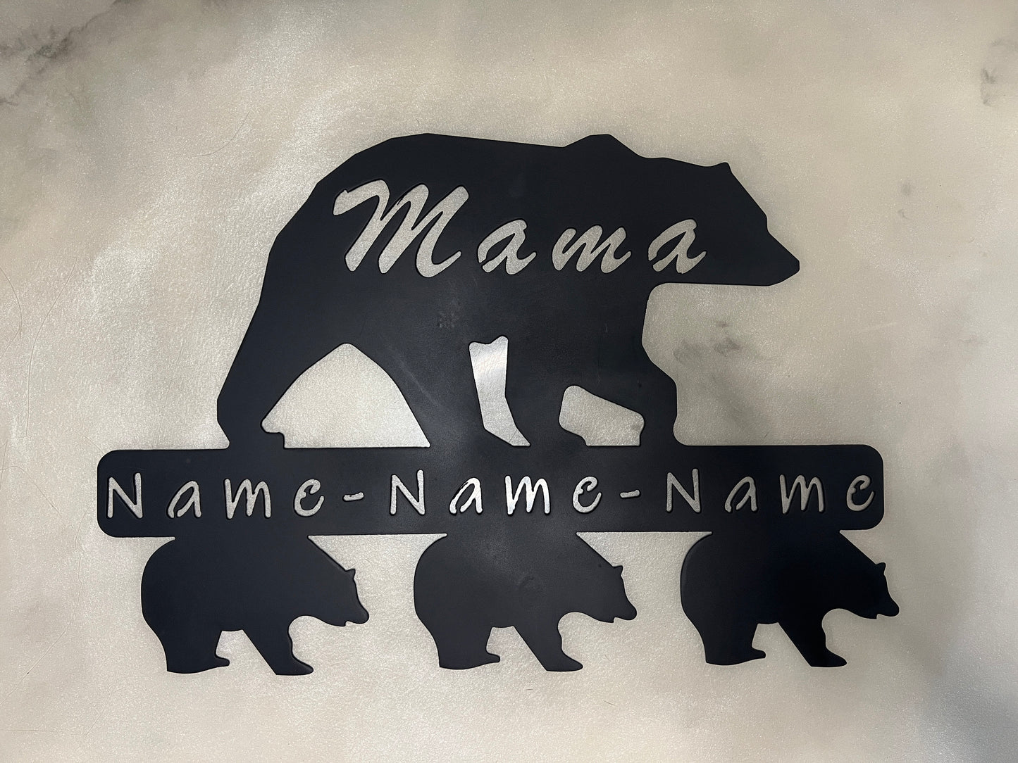 Mama Bear Sign, Mama Bear, Mother's Day Sign, Mother's Day Gift, Customizable Mother's Day Sign, Personalized Mother's Day Sign