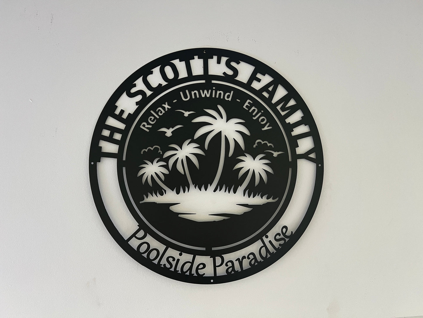 Custom Pool Sign, Metal Pool Sign, Personalized Pool Sign, Pool Sign, Customized Pool Sign, Metal Sign, Custom Sign