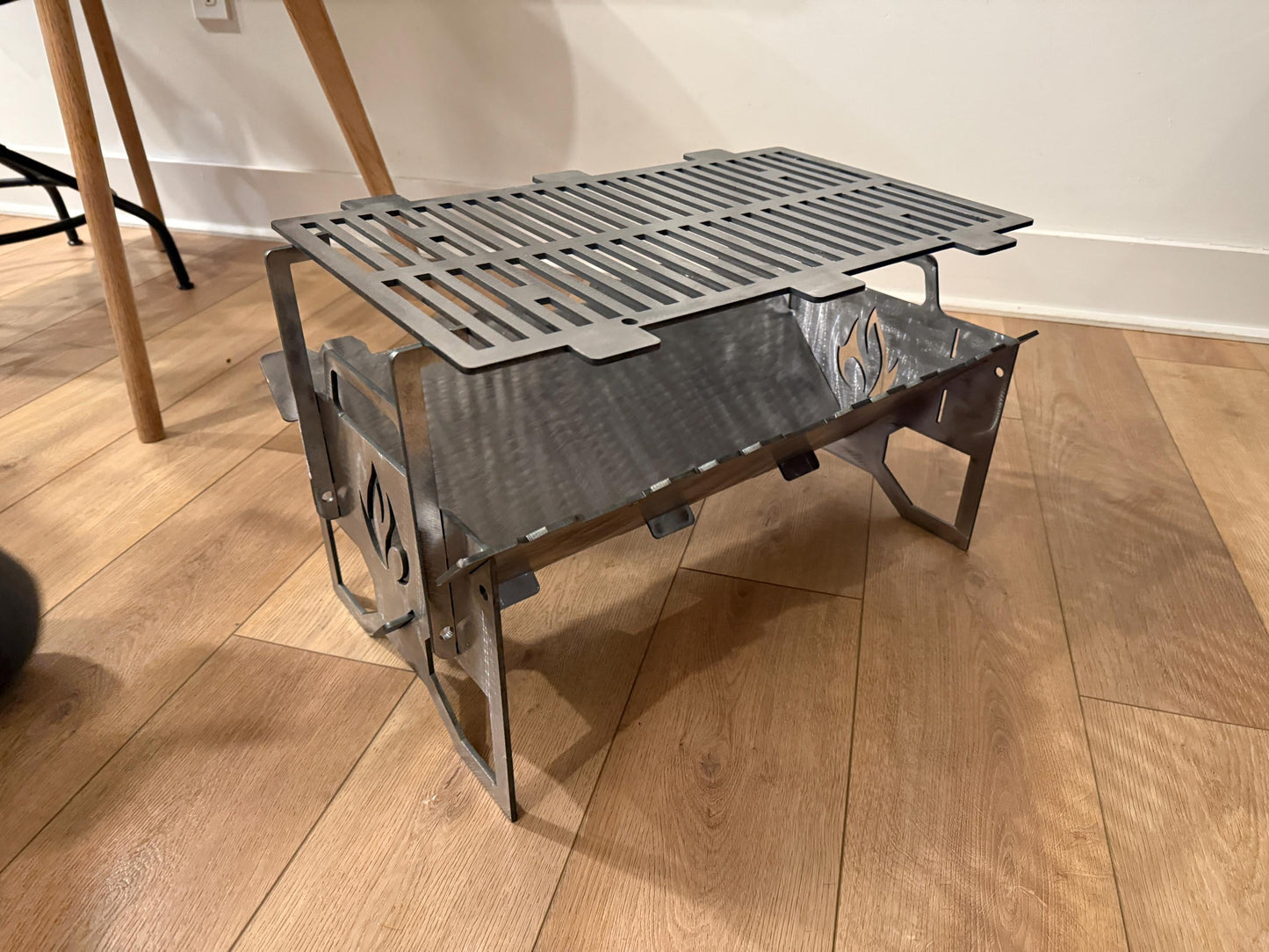 Camp Grill, Mini-Grill, Flattop Grill, Fire Pit, Camp Fire Pit, Portable Fire Pit, Portable Grill, Customizable Grill, Customizable Fire Pit