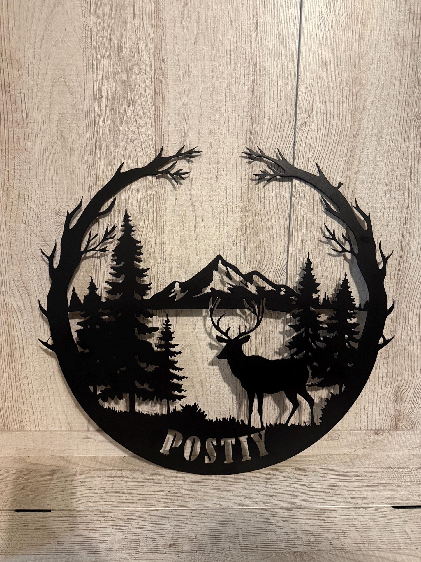 Deer Sign, Customizable Deer Sign, Nature Sign, Customizable Nature Sign, Personalized Sign, Personalized Deer Sign,Personalized Nature Sign
