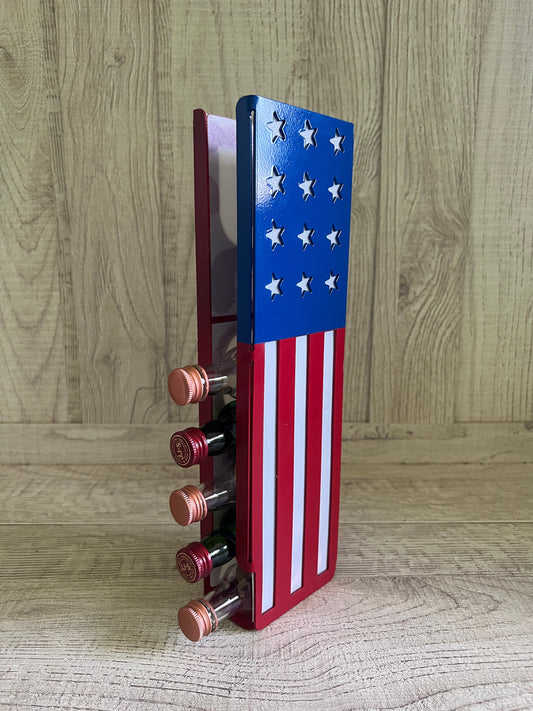 USA Shot Dispenser, Mini Shot Dispenser, Alcohol Dispenser, Shots, Shot Holder, Alcohol Holder, America, USA, Patriotic, 4th of July