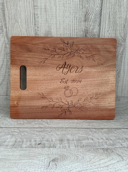 Custom Cutting Board, Personalized Cutting Board, Gift Idea, Cutting Board, Custom Charcuterie Board, Personalized Charcuterie Board