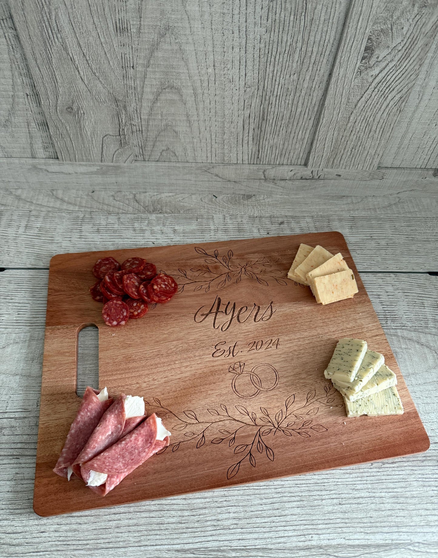 Custom Cutting Board, Personalized Cutting Board, Gift Idea, Cutting Board, Custom Charcuterie Board, Personalized Charcuterie Board