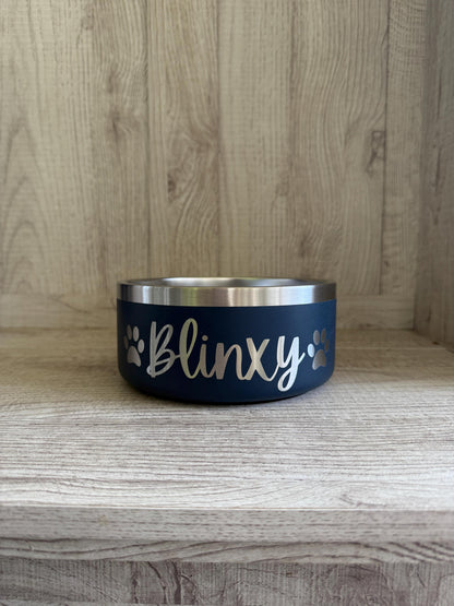 Personalized Dog Bowl, Customizable Dog Bowl, Dog Bowl, Pet, Personalized Gift, Customizable Gift